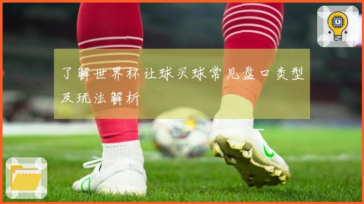 了解世界杯让球买球常见盘口类型及玩法解析